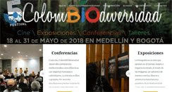 Desktop Screenshot of colombiodiversidad.com